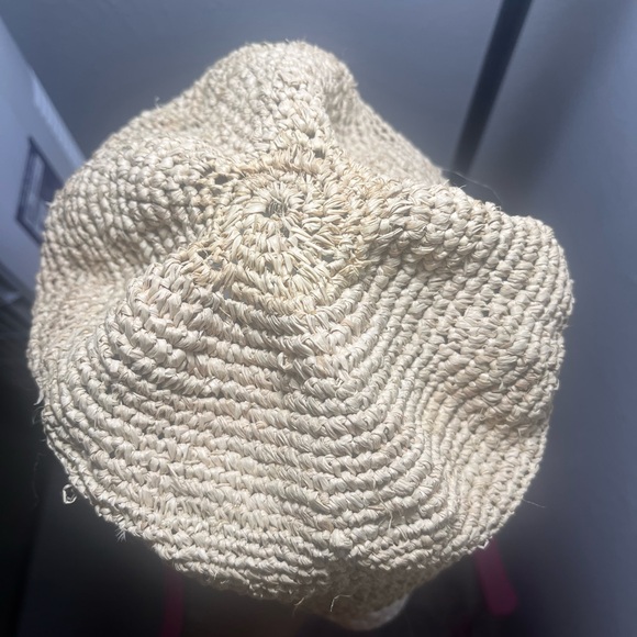 Crude Natural Raffia traditional handmade 2 sided Men African Toghu cap . - Picture 2 of 12